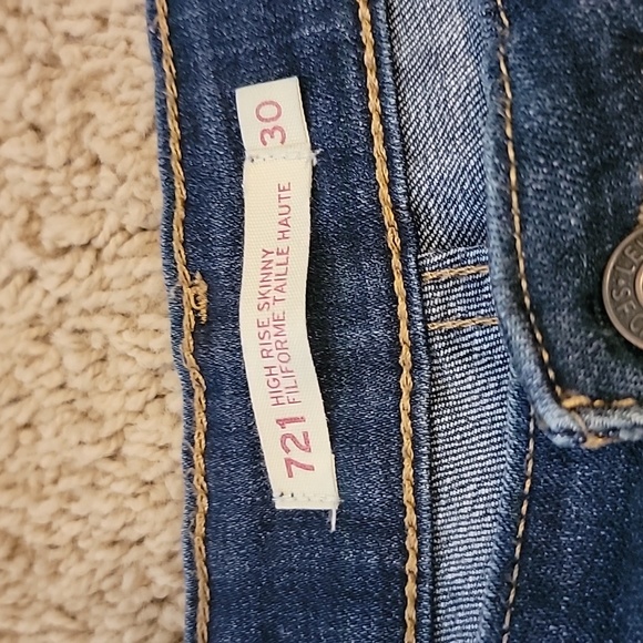 721 Levi's - High Rise skinny - Picture 2 of 3